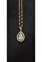 Baguette Drop Zircon Stone Women's Necklace - 7