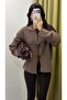 3 Button Coffee Cardigan - 4