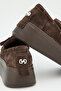 Women's Suede Tassel Detailed Platform Loafer – Brown Genuine Leather - 5