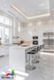 Glossy White Adhesive Kitchen Cabinet and Furniture Covering Foil 75 cm X 10 Meters - 2