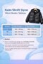 ZR Range Rover mom Silver Sporty Hooded Slim Fit Puffer Coat - 6