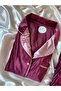 Plum Velvet Colored Pajama Set - 2