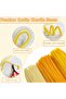 75 Pieces 3-Piece Chenille Set Yellow, Light Yellow and Orange, Fuzzy Wire Suitable for Flower Making - 3
