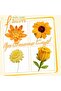 75 Pieces 3-Piece Chenille Set Yellow, Light Yellow and Orange, Fuzzy Wire Suitable for Flower Making - 4