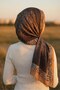 Estro Cotton Textured Shawl Italian Signature Series - 2