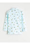 Lcw Kids Blue Crew Neck Boy Pajamas Set - 2