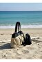 Women's Bag Straw Detailed Shoulder and Hand Bag with Inner Bag - 2