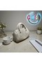 Women's Mink Mini Shoulder & Hand Bag – Single Compartment with Zipper and Adjustable Long Strap (17X13X10 cm) - 5