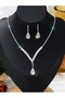 Necklace Earring Set Gift Jewelry Set - 5