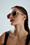 Bone Frame Square Unisex Uv Protection Sun Glasses - 8