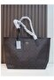 City Tote Bag in Signature Canvas - Large Handheld Shoulder Bag