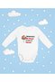 My Grandmother Is One of My Grandfather's Loves Written on It Cotton Soft Unisex Snap Fastener Long Sleeve Bodysuit