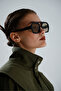 Leopard Pattern Modern Retro Uv Protection Cateye Sunglasses - 7