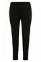 Women's Elastic Waist Cotton Combed Cotton Plus Size Curve High Waist Sports Casual Leggings - 2
