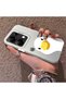 Xiaomi Redmi Note 13 Pro 4g Compatible Silicone Edge Hard Back Anti-Fall Case Sweet Duck - 4