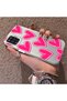 Samsung Galaxy A12/M12 Compatible Silicone Edge Hard Back Anti-Fall Case Heart Pattern - 3
