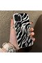 iPhone 16 Pro Max Compatible Silicone Edge Hard Back Anti-Fall Case Wild Tiger - 4
