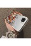 Realme C20/C20A Compatible Silicone Edge Hard Back Anti-Fall Case Beautiful Flower - 3