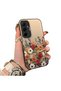 Samsung Galaxy A55 Compatible Silicone Edge Hard Back Anti-Fall Case Beautiful Flower