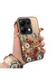 Xiaomi Redmi Note 13 Pro 4g Compatible Silicone Edge Hard Back Anti-Fall Case Beautiful Flower