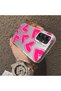 Samsung Galaxy A34 5g Compatible Silicone Edge Hard Back Anti-Fall Case Heart Pattern - 4
