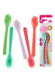 Soft-Tip Baby Feeding Spoon Set, Pack of 5 – Easy Hold Weaning Spoons for Infants 4 Months+ - 2