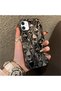 iPhone 11 Compatible Silicone Edge Hard Back Anti-Fall Case Cheetah Figure - 5
