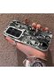 Samsung Galaxy S23 Ultra Compatible Silicone Edge Hard Back Anti-Fall Case Cheetah Figure - 2