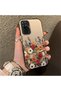Xiaomi Redmi Note 10 Pro Compatible Silicone Edge Hard Back Anti-Fall Case Beautiful Flower - 6