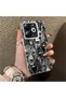 Tecno Spark 20C Compatible Silicone Edge Hard Back Anti-Fall Case Cheetah Figure - 4