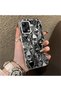 Xiaomi Redmi Note 12 5g Compatible Silicone Edge Hard Back Anti-Fall Case Cheetah Figure - 4