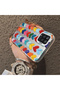 Samsung Galaxy A12/M12 Compatible Silicone Edge Hard Back Anti-Fall Case Colorful Heart - 3
