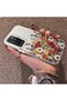 Xiaomi Redmi 10 Compatible Silicone Edge Hard Back Anti-Fall Case Beautiful Flower - 2