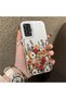 Samsung Galaxy A52/A52S Compatible Silicone Edge Hard Back Anti-Fall Case Beautiful Flower - 4