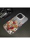 Samsung Galaxy A54 Compatible Silicone Edge Hard Back Anti-Fall Case Beautiful Flower - 6