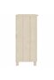 Sideboard HAMAR Honey Brown 85x35x80 cm Solid Wood Pine - 2