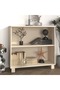 Sideboard HAMAR Honey Brown 85x35x80 cm Solid Wood Pine