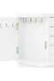 Free Standing Jewelery Cabinet White - 7