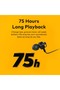 N500 Halter-neck Headphones. 75-hour battery life with flexible, comfortable neckband design, - 7