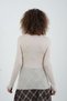 Stone Boat Neck Modal Cashmere Blouse - 6