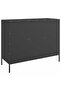 Sideboard Black 100.5x39x79 cm Steel - 7