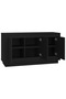 Sideboard Black 102x35x55 cm Engineered Wood - 5