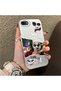 iPhone 7/8/Se 2020 2022 Compatible Acrylic Back Silicone Edge Clown Joker Protective Case - 5