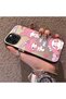 iPhone 16 Pro Max Compatible Protective Silicone Edge Acrylic Back Kuromi Case - 2