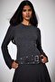 Fitted Crew Neck Long Sleeve T-Shirt G8438Ax25Wn