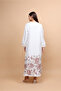 Floral Crystal Pieces Classic Jalabiya - 4