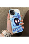 iPhone 15 Plus/14 Plus Compatible Silicone Edge Acrylic Back Spiderman Protective Case - 4