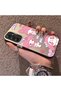 Samsung Galaxy A34 5g Compatible Protective Silicone Edge Acrylic Back Kuromi Case - 2