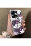 Infinix Smart 8/8 Pro Compatible Protective Silicone Edge Acrylic Back Kuromi Case - 4