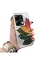 Xiaomi Redmi Note 13 Pro 4g Compatible Silicone Edge Acrylic Back Colorful Leaf Protective Case - 3